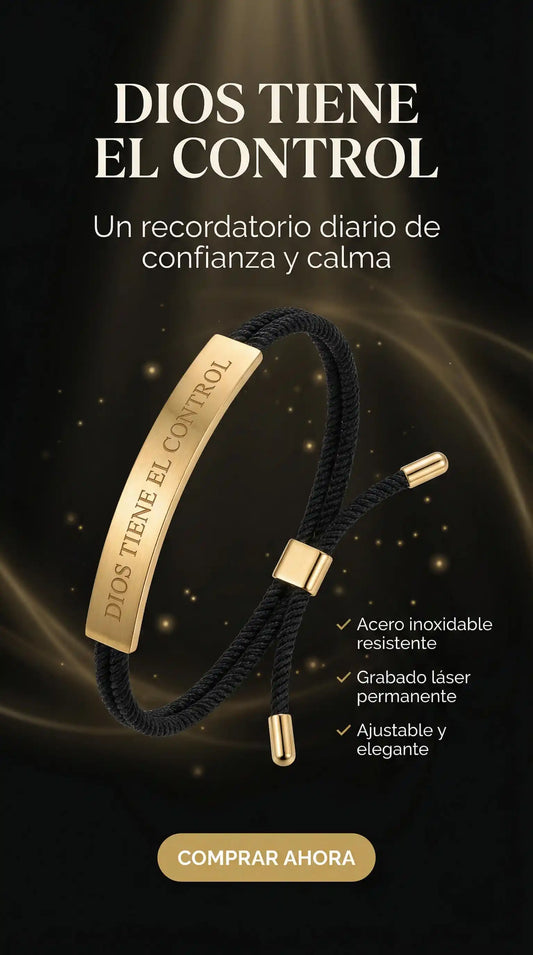 PULSERA DIOS TIENE EL CONTROL